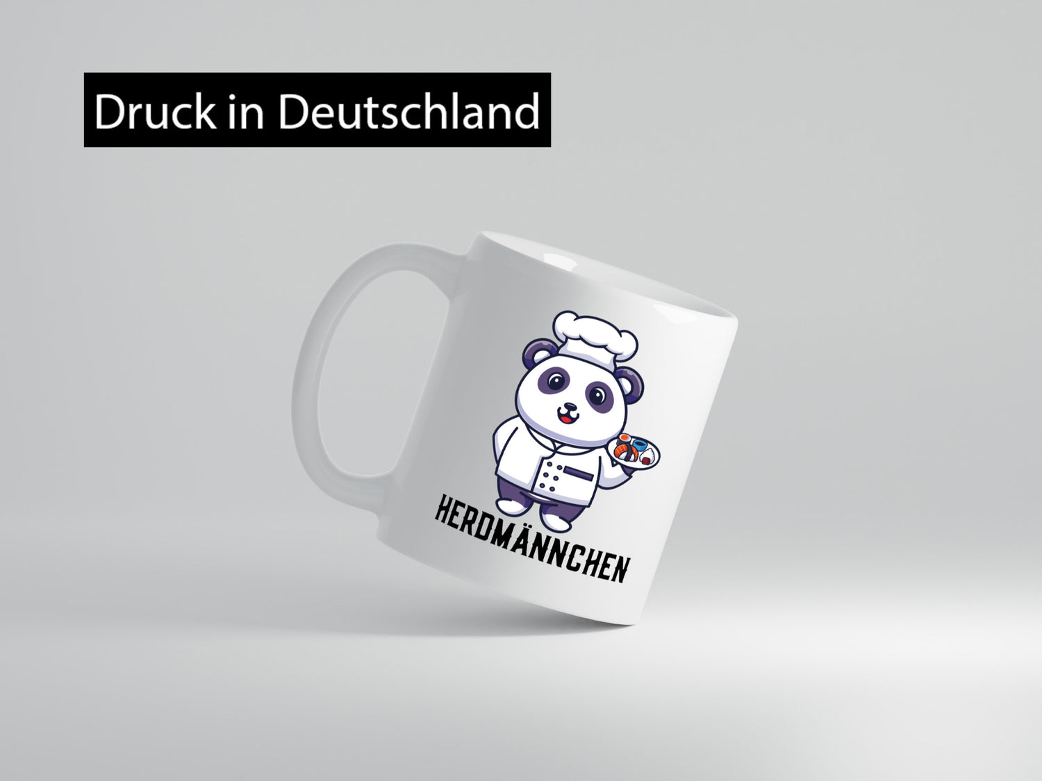 Herdmännchen | lustiges Erdmännchen als Koch Küchenchef Geschenk Arbeit