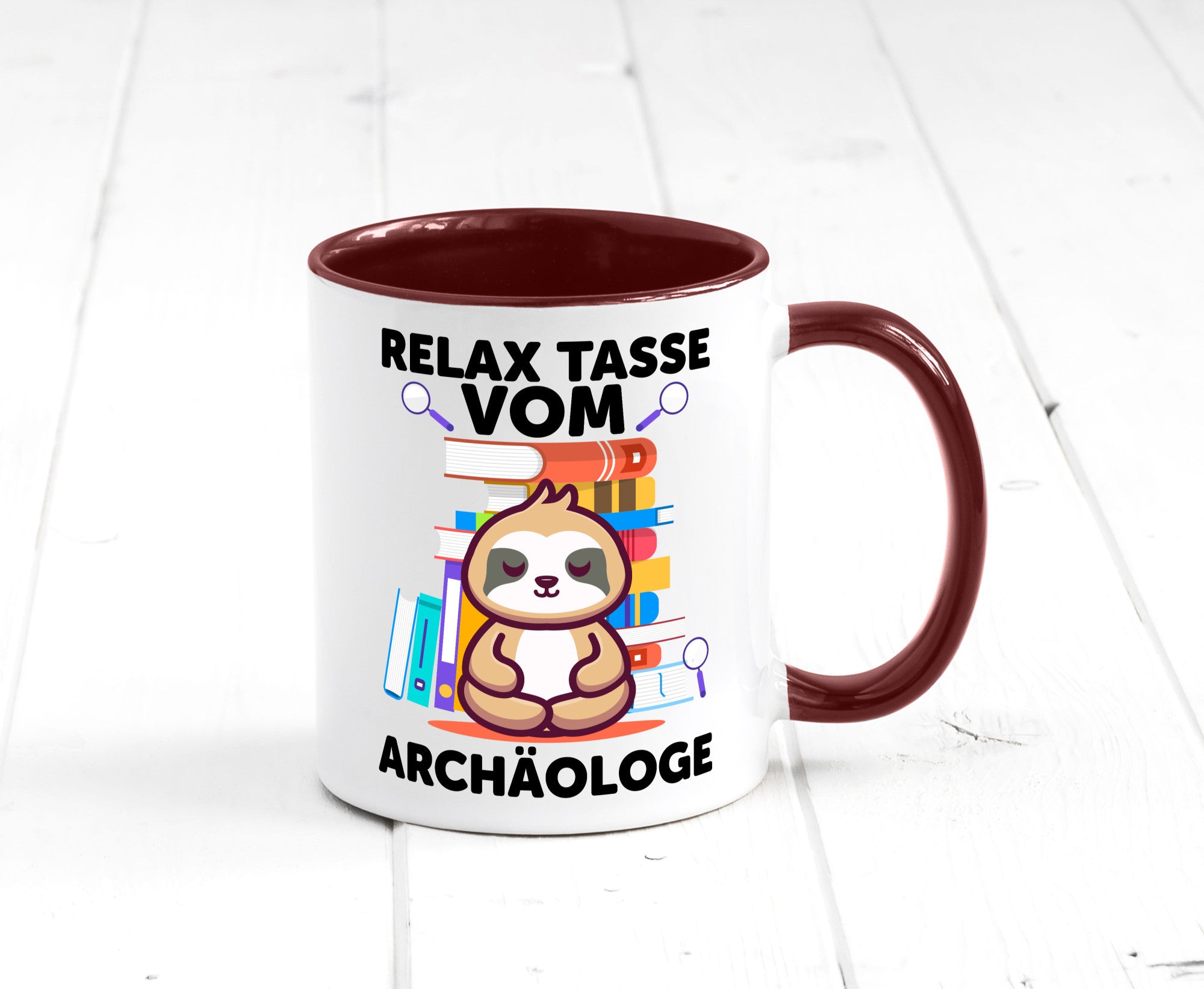 Relax Tasse: Archäologe | Archäologie Forscher lustig Humor Geschenkidee