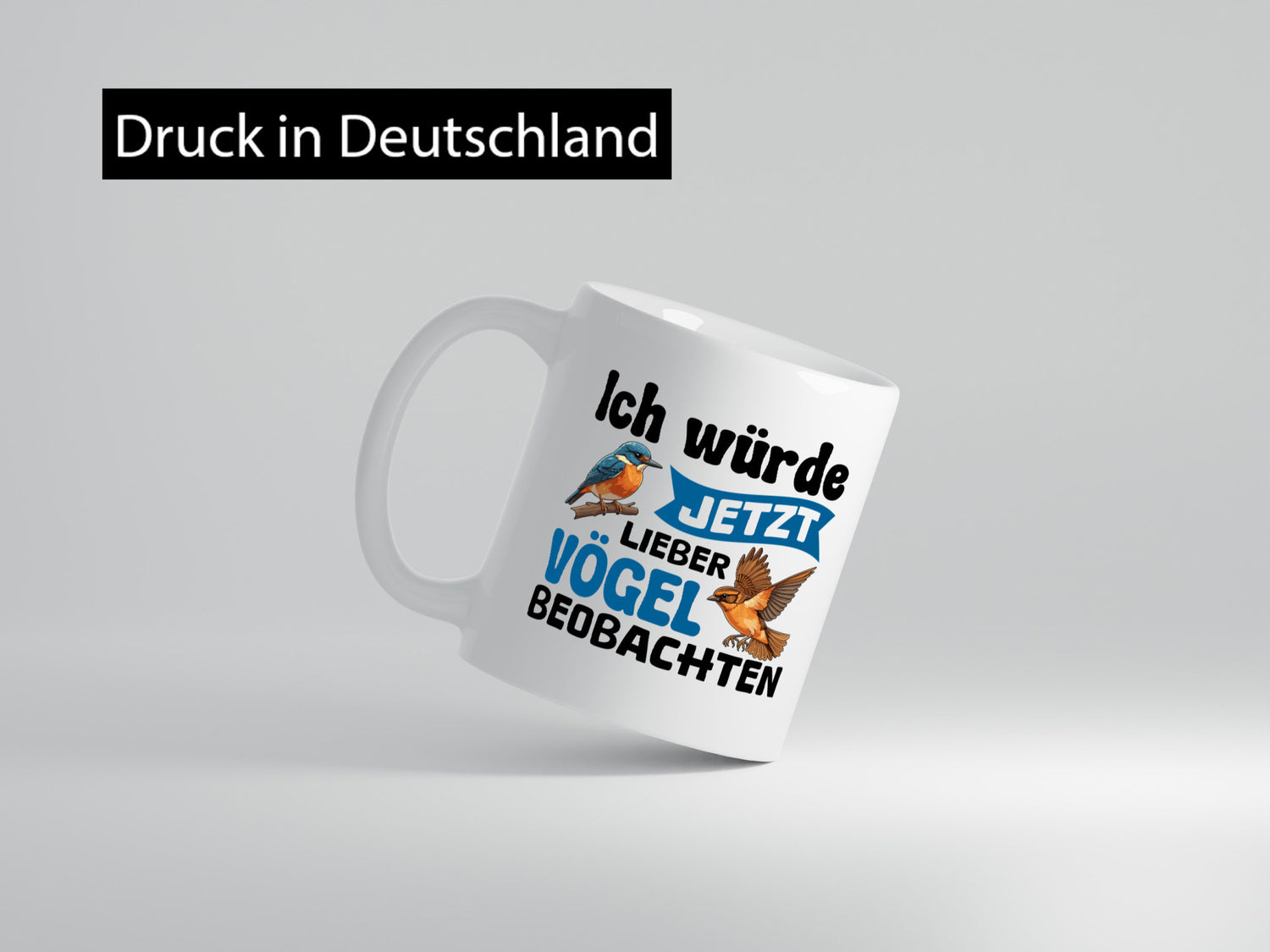 Vögel beobachten | Vogel lustig Humor Geschenkidee Geschenk Tasse
