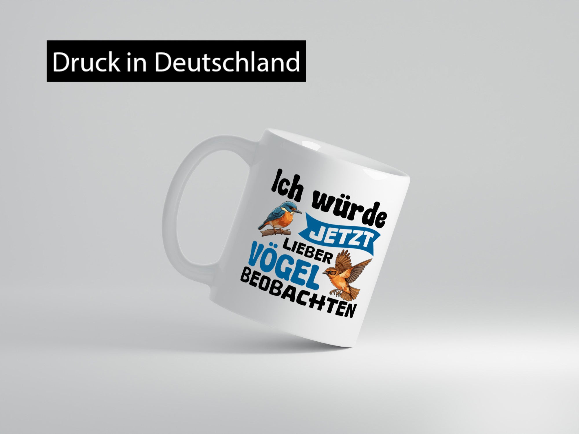 Vögel beobachten | Vogel lustig Humor Geschenkidee Geschenk Tasse