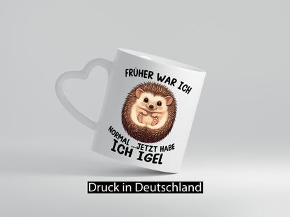 Früher war ich normal jetzt hab Igel | Igelliebhaber v2 lustiger Spruch