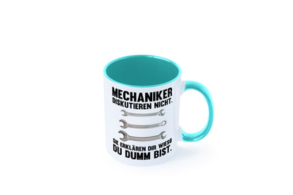 Mechaniker Diskutieren nicht sie erklären nur wieso Geschenkidee Tierliebhaber