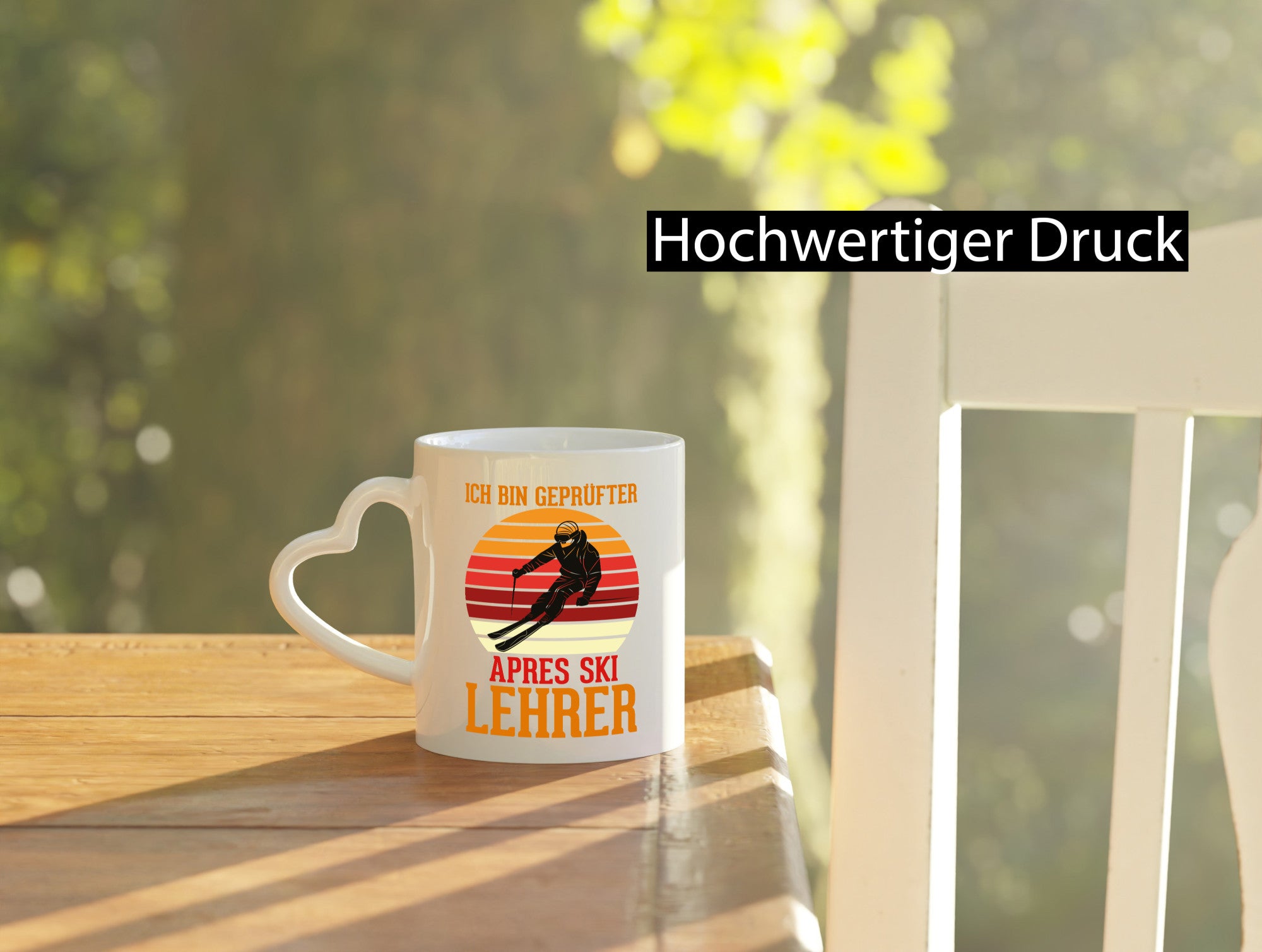 Ich bin geprüfter Apres ski Lehrer | Skifahren lustig Humor Geschenkidee