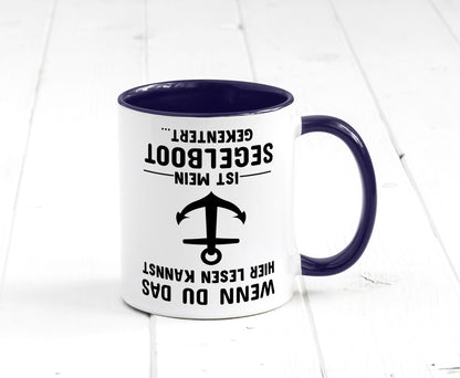 Segler Tasse | Segelboot Humor Kapitän Spruch Witz Geschenkidee