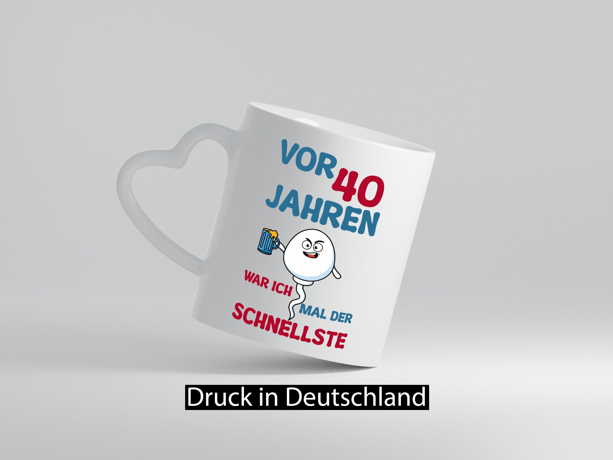 40. Geburtstag | vor 40 Jahren war ich der schnellste Geschenk Geschenkidee