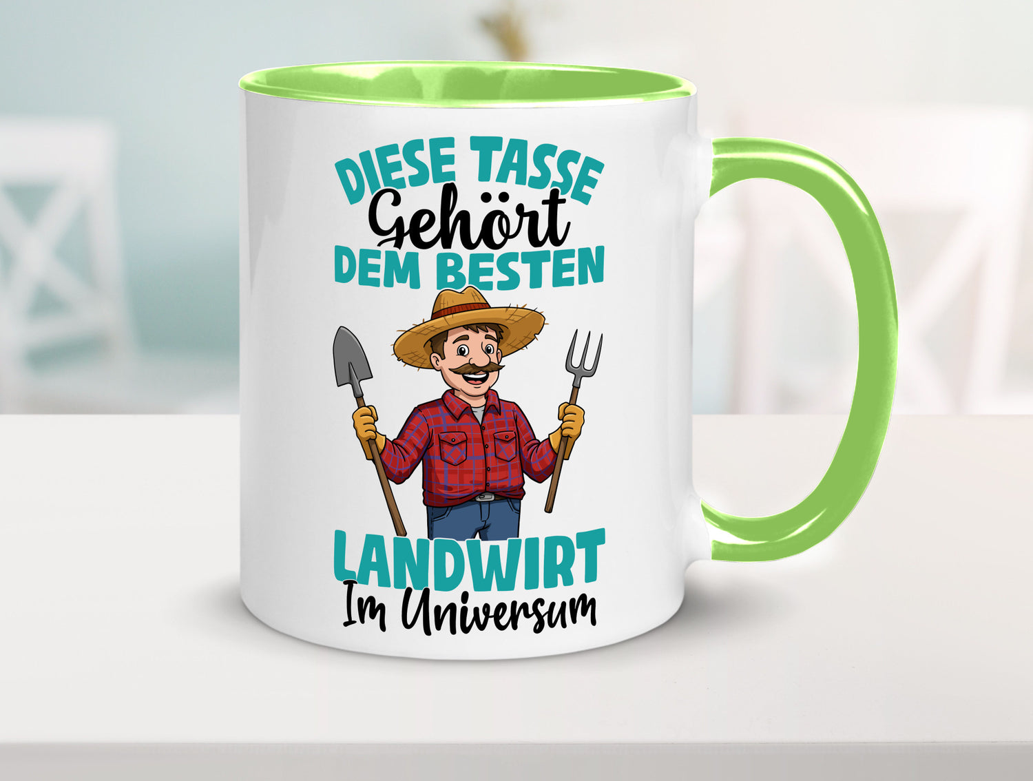 Im Universum: Landwirt | Bauer Landwirtschaft lustiger Spruch Geschenk Humor