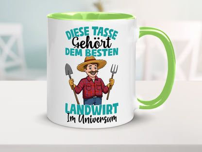 Im Universum: Landwirt | Bauer Landwirtschaft lustiger Spruch Geschenk Humor