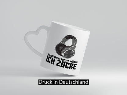 Kann dich nicht Hören | Zocker Gamer lustig Humor Geschenkidee Geschenk Tasse