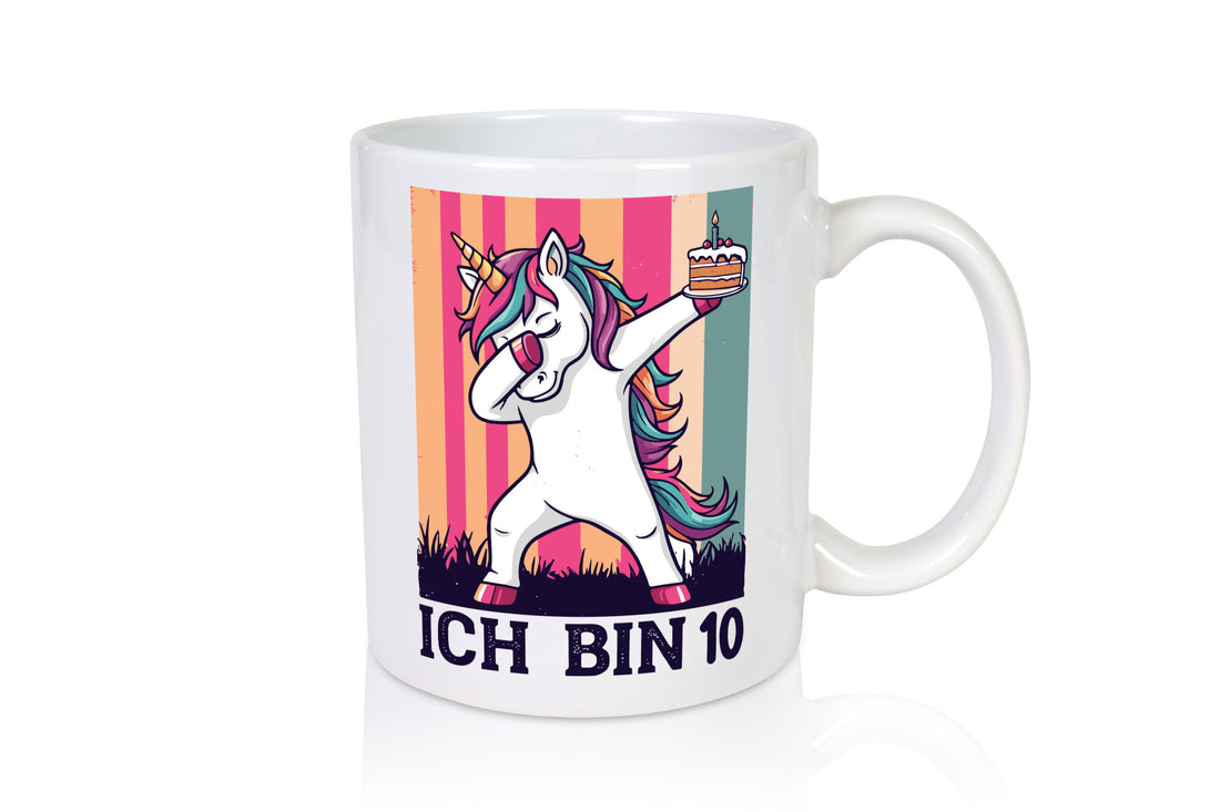 10 Geburtstag | Einhorn Damping Mädchen lustiger Spruch Geschenk Geschenkidee