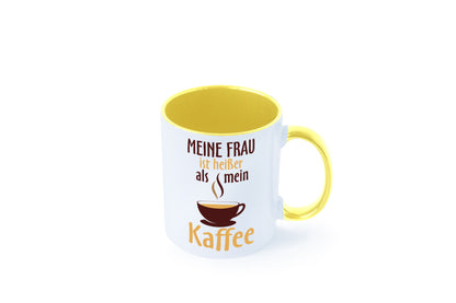 Meine Frau ist heißer als Kaffee | Ehe Partnerschaft Geschenk Humor