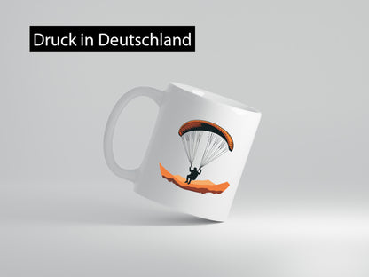 Gleitschirm | Motiv Paragleiter Gleitschirmfliegen vl3 Humor Geschenkidee Tasse