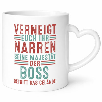 Verneigt euch: Boss | Führungskraft Vorgesetzter Geschenk Humor Geschenkidee