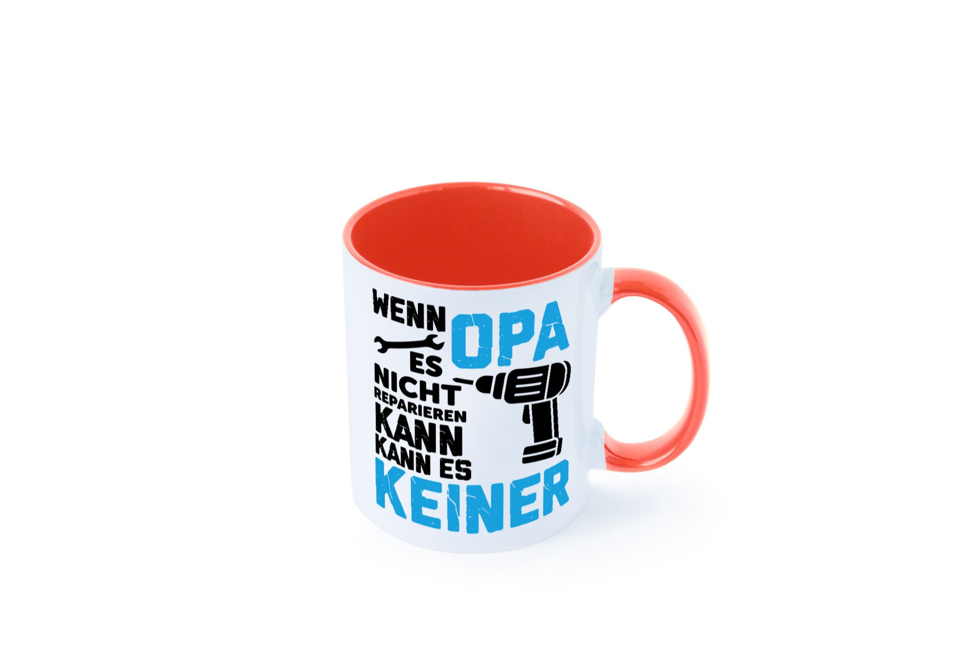 Wenn opa es nicht Reparieren kann | für alles Geschenkidee Familie Humor Tasse