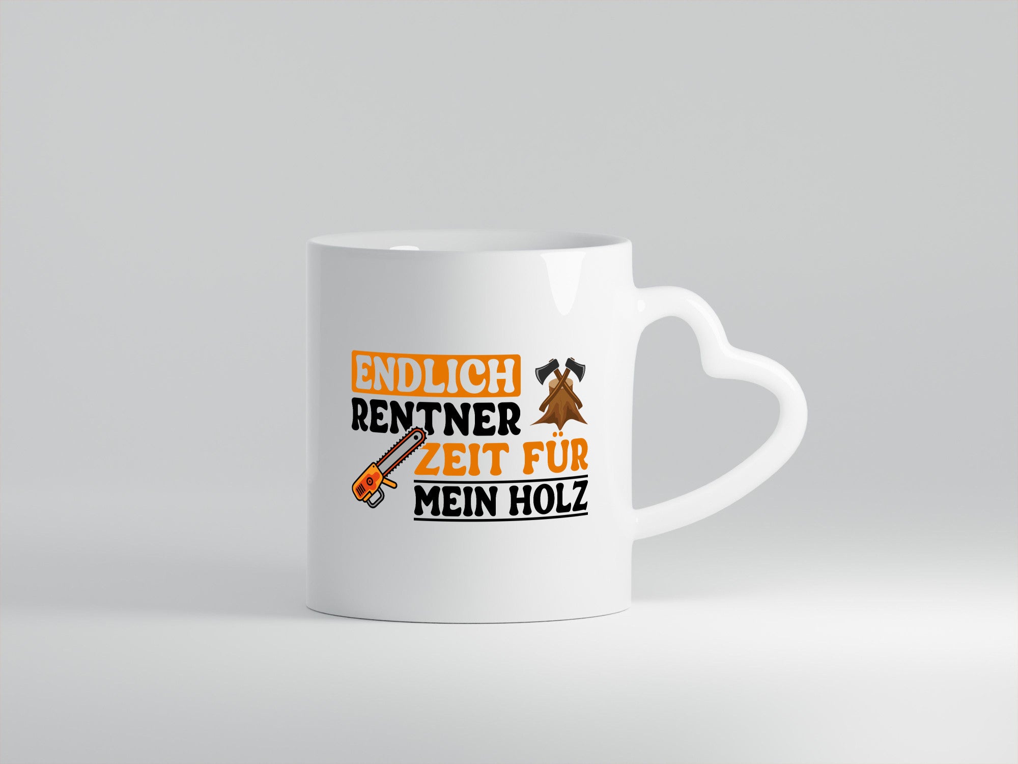 Rentner Zeit für mein Holz | Ruhestand Forster lustig Jubiläum Geschenk Tasse