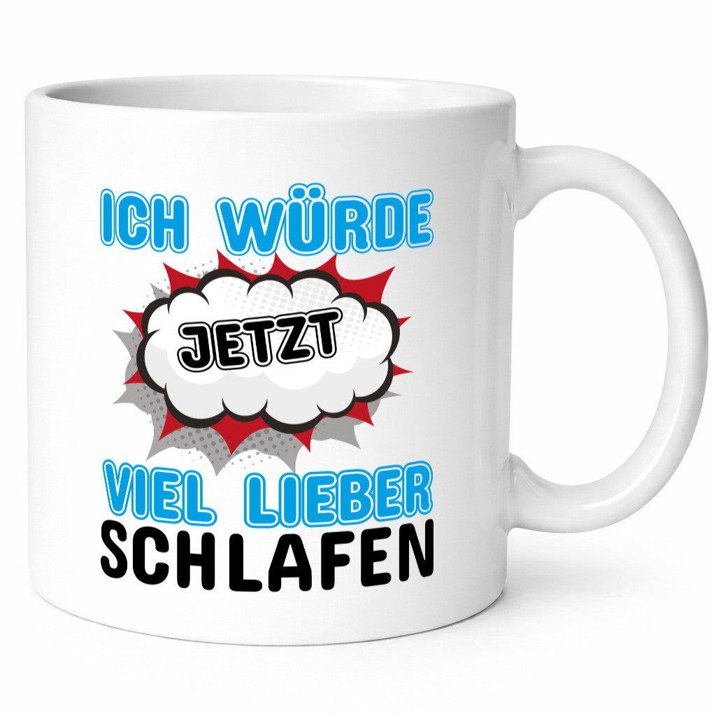 Ich würde jetzt lieber Schlafen Geschenk Humor Geschenkidee lustiger Spruch