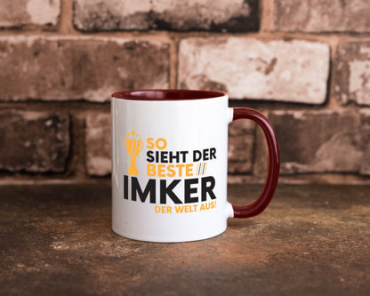 Der Weltbeste Imker | Imkerei lustiger Spruch Geschenk Humor Geschenkidee Tasse