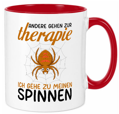 Ich gehe zu meinen Spinnen | Spinnenliebhaber lustiger Spruch Geschenk Humor Tasse