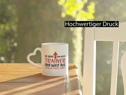So sieht Bester Trainer der Welt aus | Kaffee Humor Geschenkidee Tasse