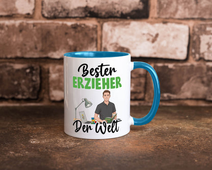 Bester Erzieher | Pädagoge Schule v2 Geschenk Humor Geschenkidee lustiger