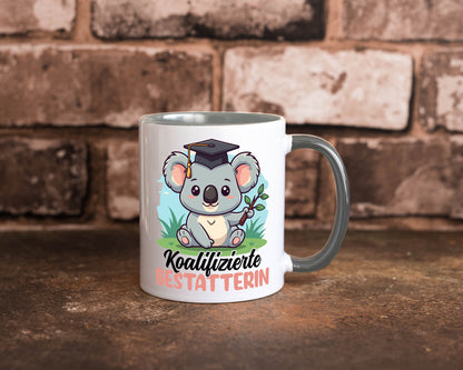 Koalifizierte Bestatterin | Bestattung Totengräberin Humor Geschenkidee Tasse