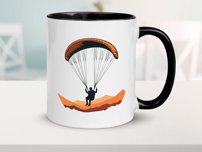 Gleitschirm | Motiv Paragleiter Gleitschirmfliegen vl3 Humor Geschenkidee Tasse