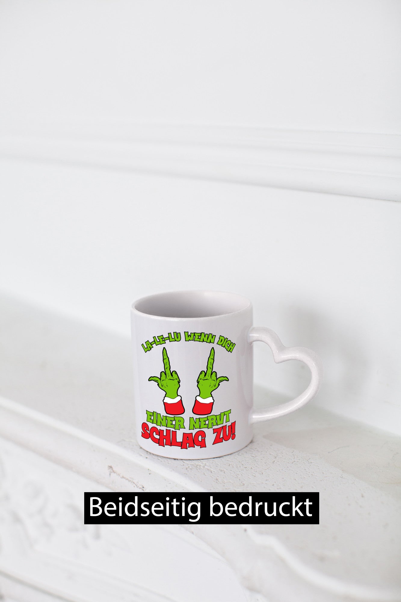 La Le Lu | Weihnachten Weihnachtsmuffel Lichter vl5 Humor Geschenkidee Tasse