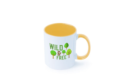 Wild and free | Freiheit Camper Hobbycamper Geschenkidee Humor Tasse