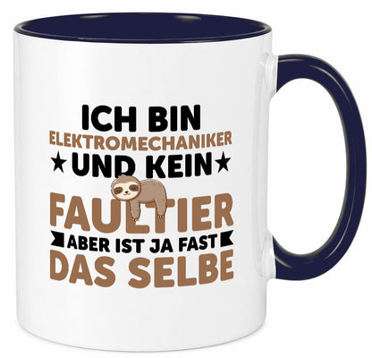 Ich bin kein Faultier: Elektromechaniker | Mechaniker Geschenkidee