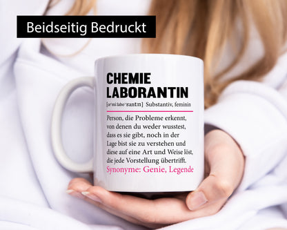 Chemielaborantin | lustig Laborantin Chemie Humor Geschenkidee Geschenk Tasse