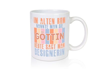 Heute sagt man: Designerin | Mode lustiger Spruch Geschenk Humor Geschenkidee