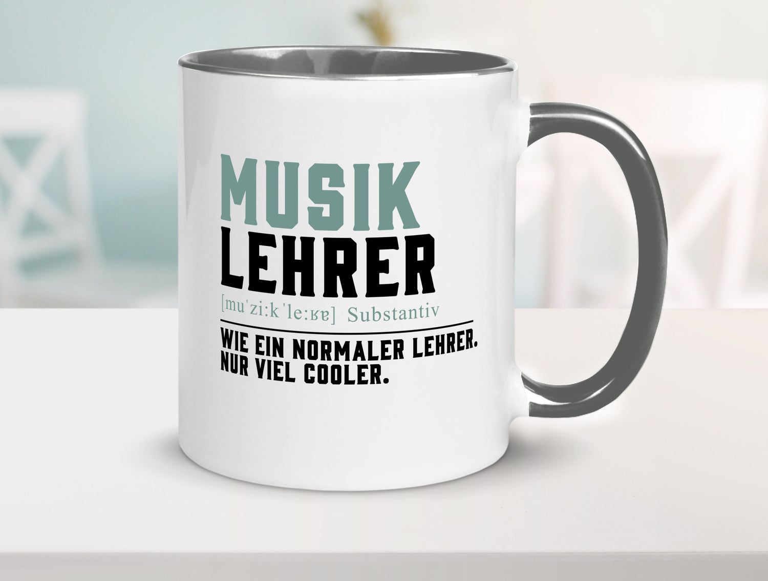 Musiklehrer | Lehrer Unterricht Lieblingslehrer Geschenkidee Humor Tasse