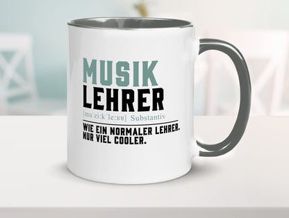 Musiklehrer | Lehrer Unterricht Lieblingslehrer Geschenkidee Humor Tasse