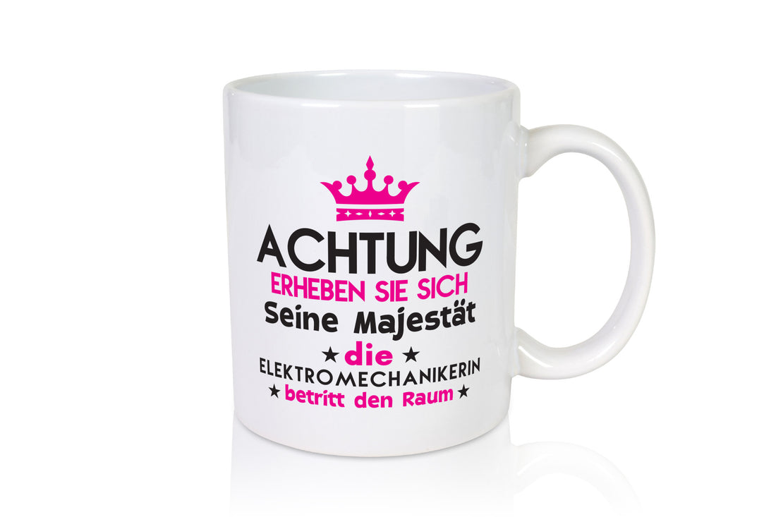 Seine Majestät Elektromechanikerin | Mechanikerin Geschenkidee Humor Tasse