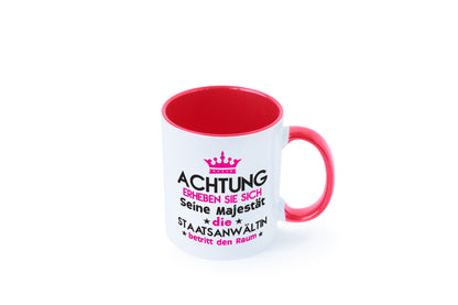 Seine Majestät Staatsanwältin | Anwältin lustiger Spruch Geschenk Humor