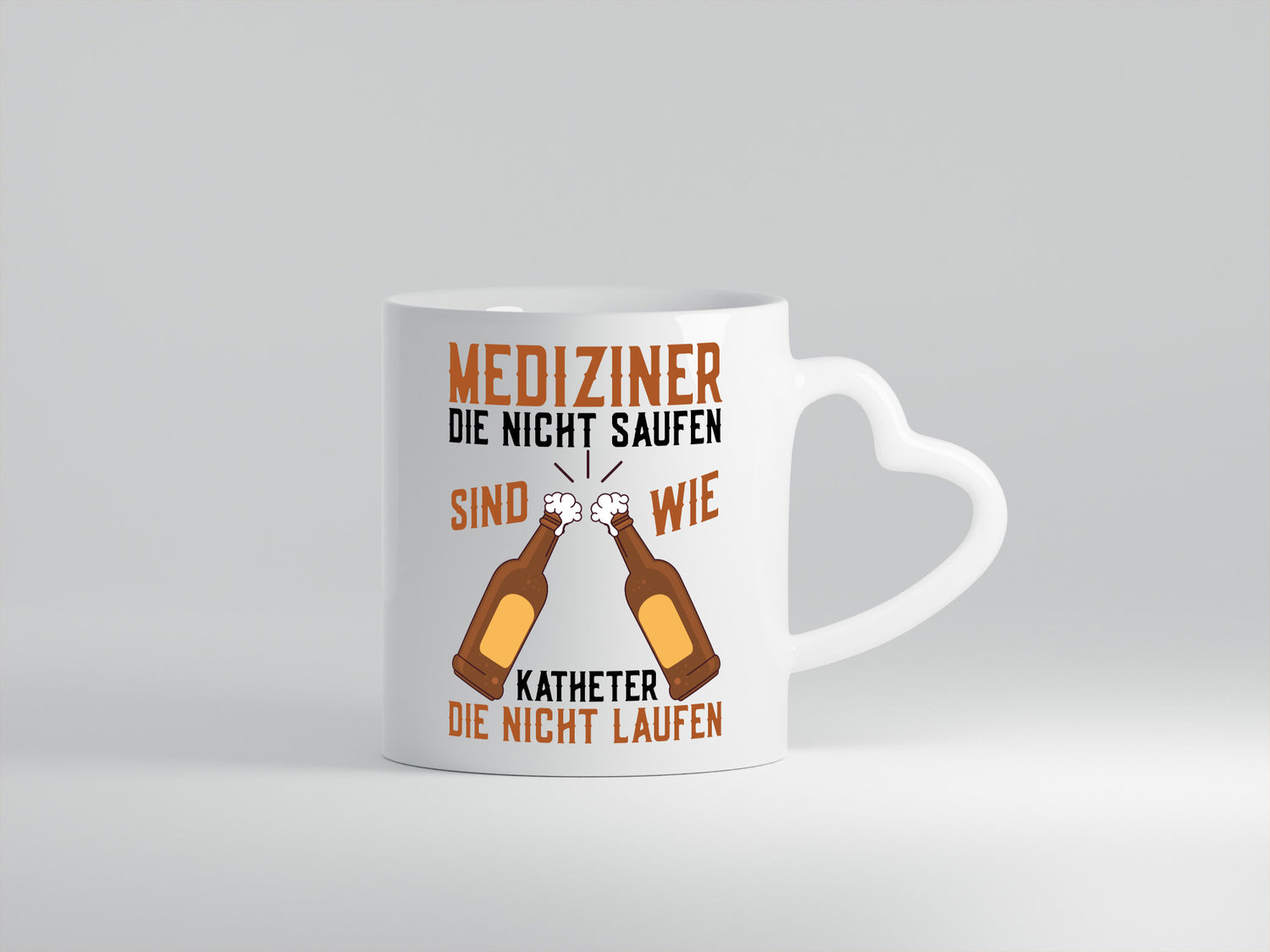 Mediziner die nicht saufen | Arzt Ärztin Alkoholiker lustiger Spruch Geschenk