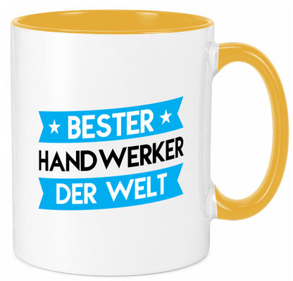 Bester Handwerker |Handwerk lustig Humor Geschenkidee Geschenk Tasse
