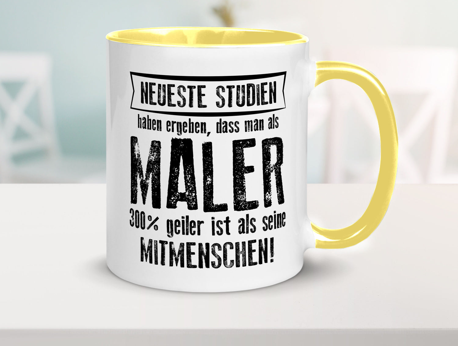 Neuste Studien: Maler | Malerei lustig Humor Geschenkidee Geschenk Tasse