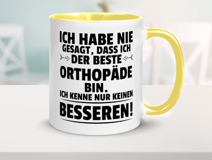 Der Beste Orthopäde | Orthopädie Humor Geschenkidee Tasse
