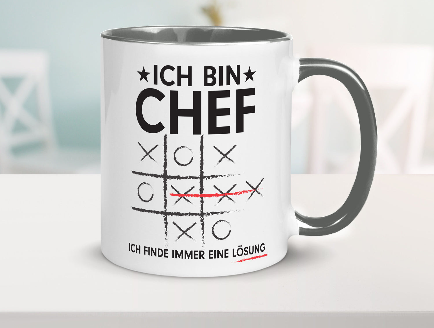 Lösung finden: Chef | Führungskraft Vorgesetzter v2 lustiger Spruch Geschenk