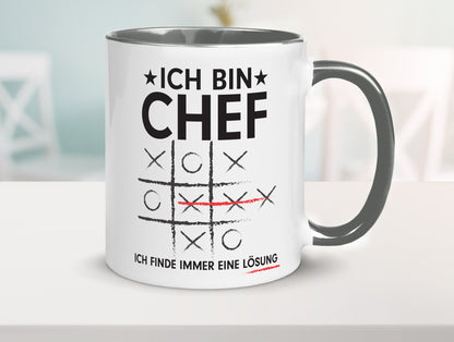 Lösung finden: Chef | Führungskraft Vorgesetzter v2 lustiger Spruch Geschenk