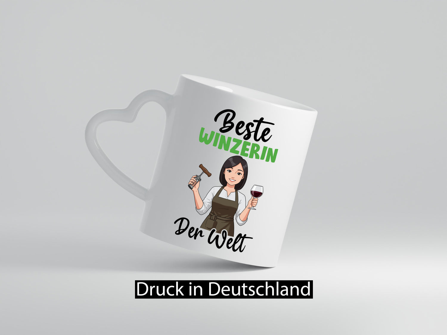 Beste Winzerin | Weinbauer Wein v2 Humor Geschenkidee Tasse