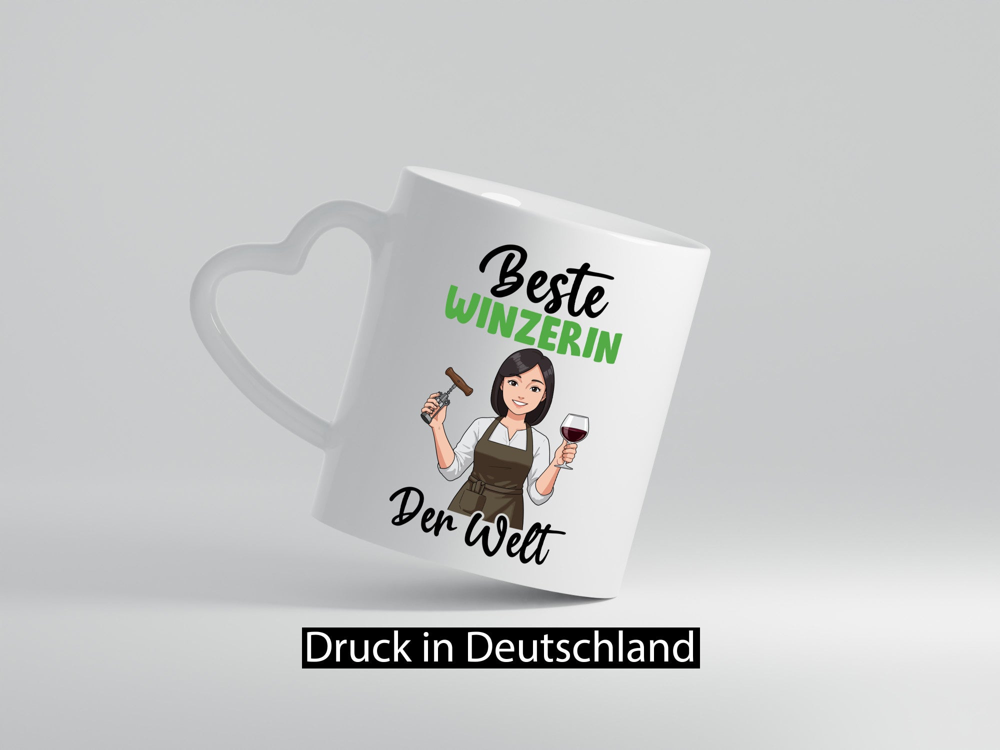 Beste Winzerin | Weinbauer Wein v2 Humor Geschenkidee Tasse
