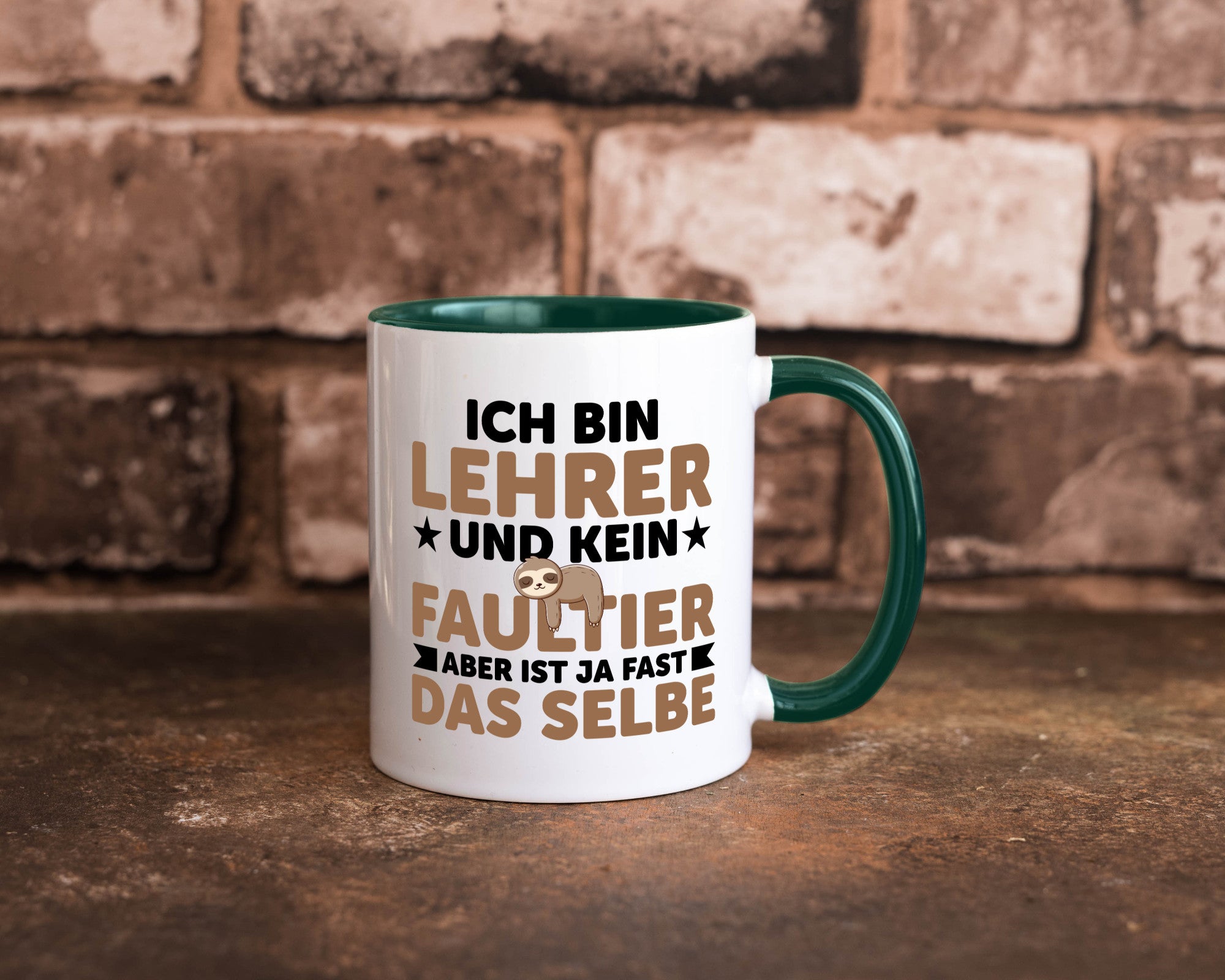 Ich bin kein Faultier: Lehrer | Schule Beruf Schüler Humor Arbeit Kollegen Büro