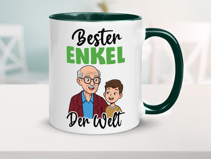 Bester Enkel | Großmutter Großvater Oma Opa lustiger Spruch Geschenk Familie