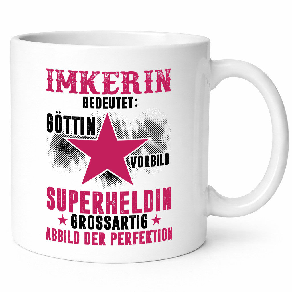 Bedeutung von Imkerin | Imkerei lustig Humor Geschenkidee Geschenk Tasse