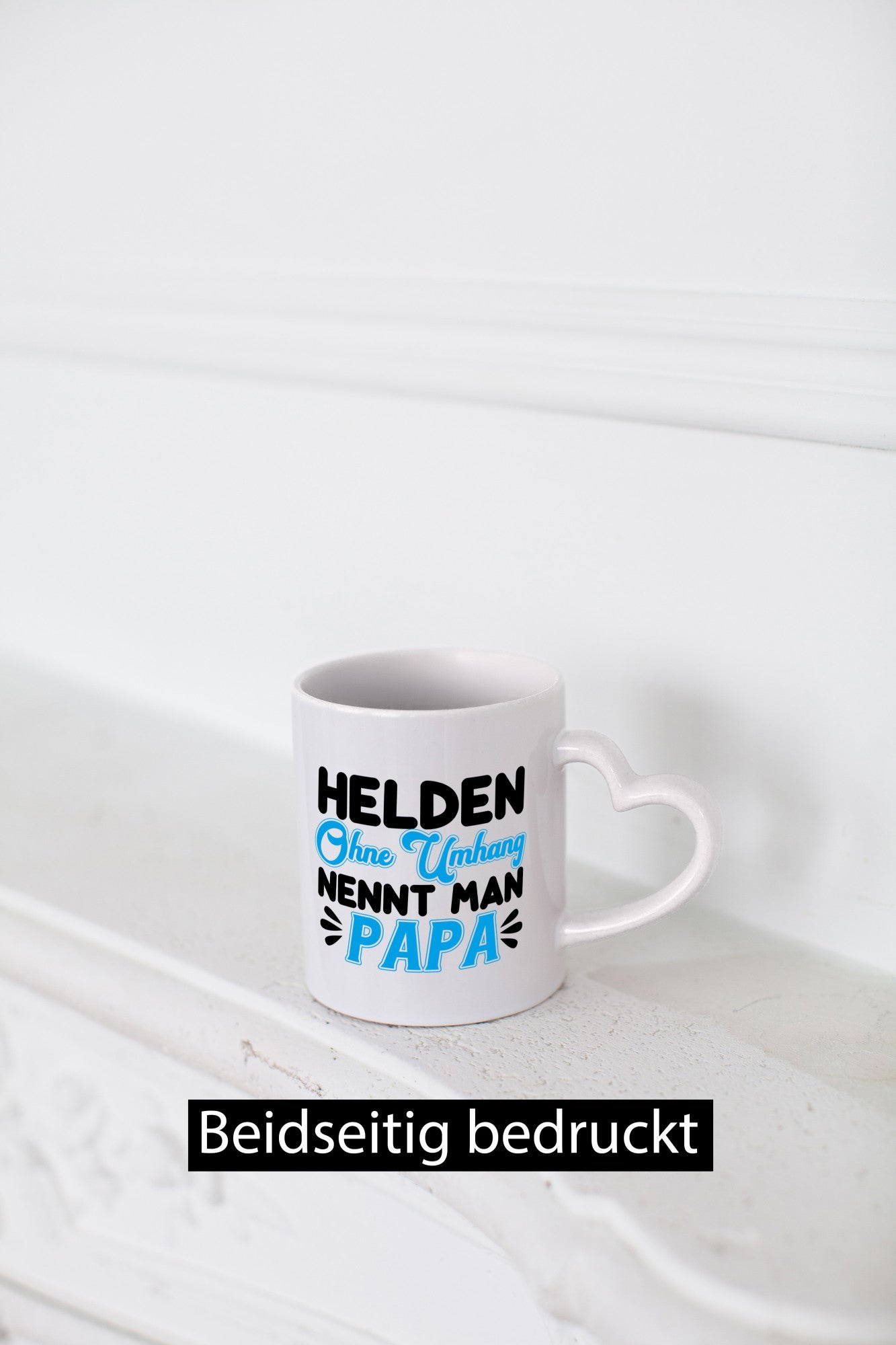 Superheld Papa Geschenk Humor Geschenkidee lustiger Spruch Tasse