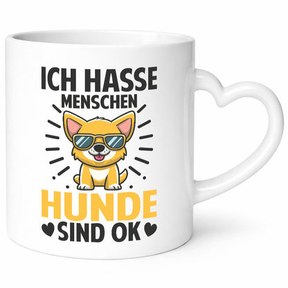 Ich Hasse Menschen Hunde sind ok | Hundeliebhaber Humor Tierliebhaber
