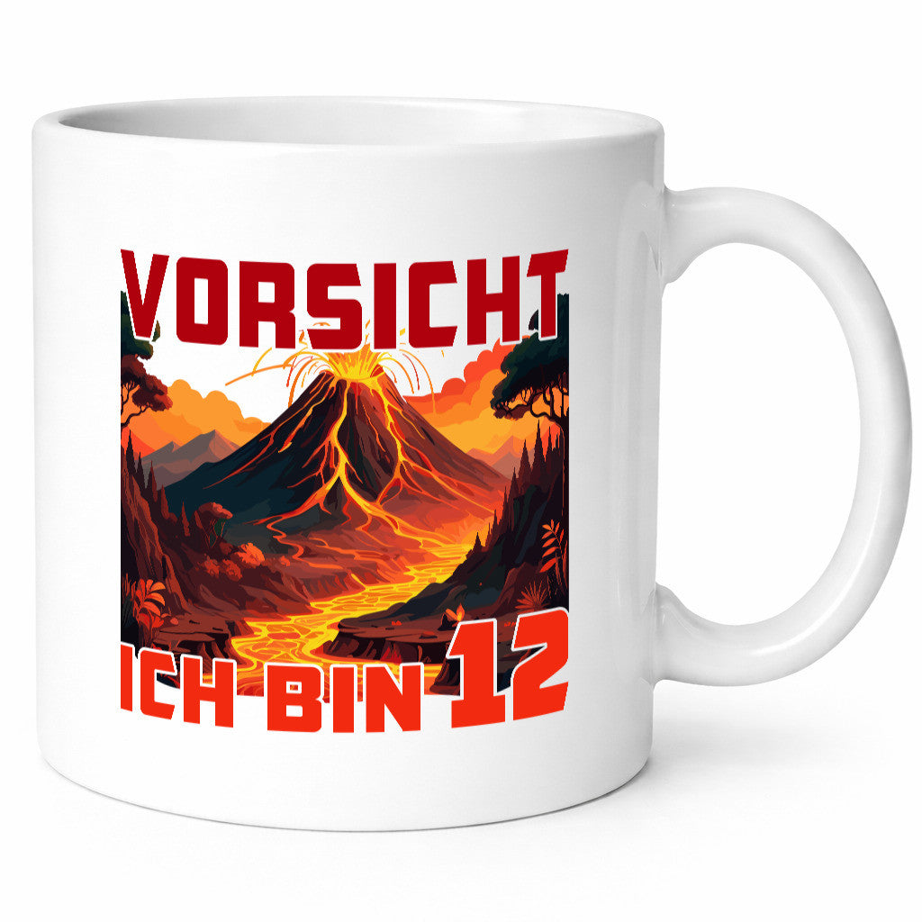 12. Geburtstag | 12 Jahre Vulkanausbruch Vulkan lustig Geschenkidee Geschenk