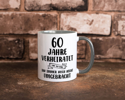 60 Jahre Verheiratet, immer noch am Leben! Geschenk Humor Geschenkidee lustiger