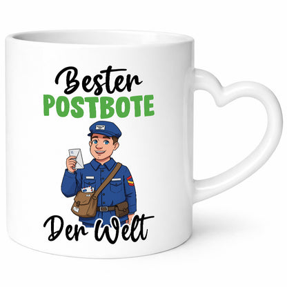 Bester Postbote | Beruf Post Briefträger v2 lustiger Spruch Geschenk Arbeit